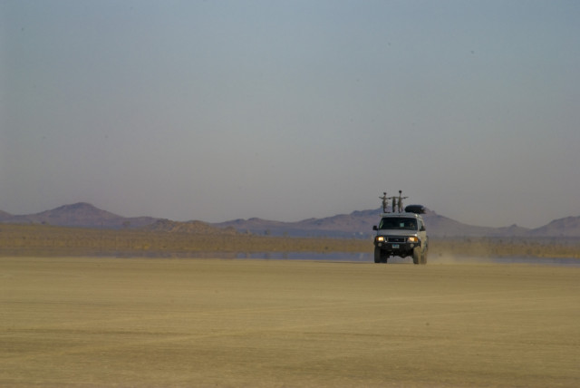 Frank racing on the Pliya